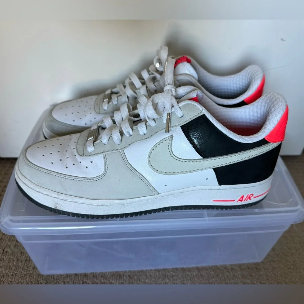 Nike Air Force 1 Low Premium Infrared Men's size 11, Very good condition - Picture 4 of 6